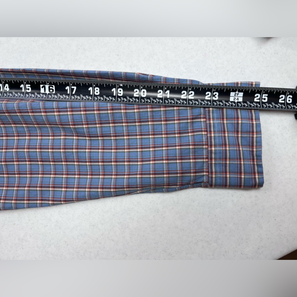Ralph Lauren Men’s Plaid Long Sleeve Dress Shirt. Classic Fit. Medium. - Picture 7 of 9